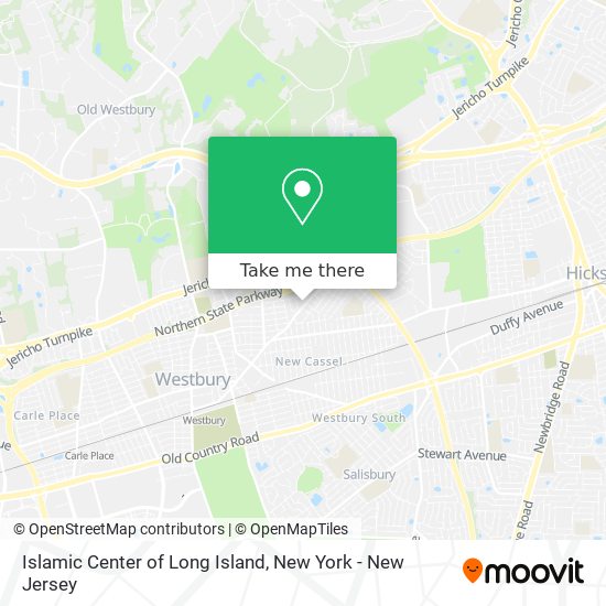 Mapa de Islamic Center of Long Island