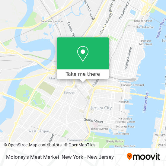 Mapa de Moloney's Meat Market