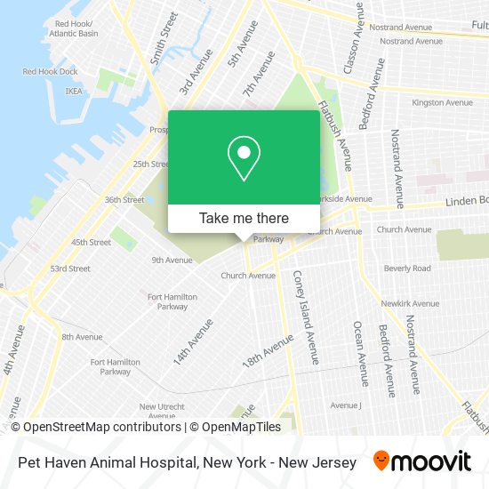 Mapa de Pet Haven Animal Hospital