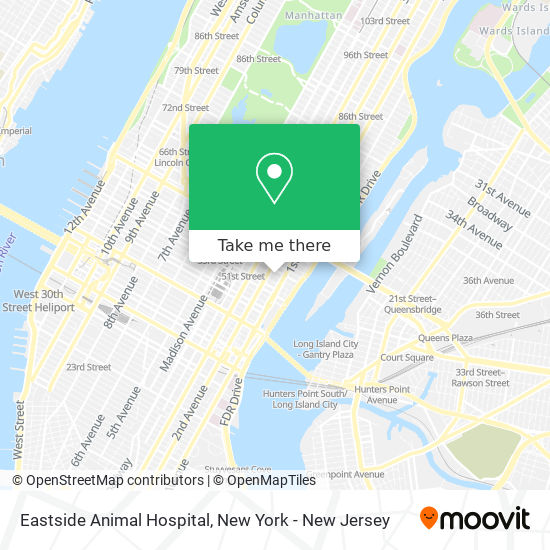 Eastside Animal Hospital map