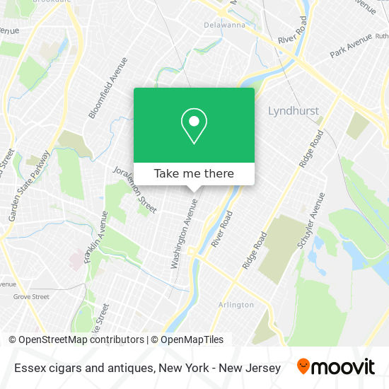 Mapa de Essex cigars and antiques