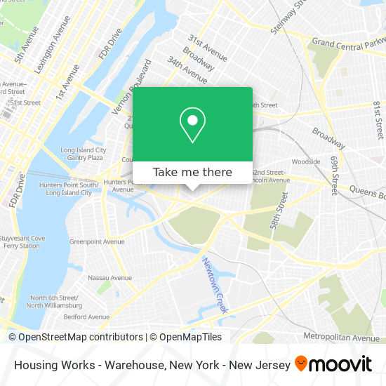 Housing Works - Warehouse map