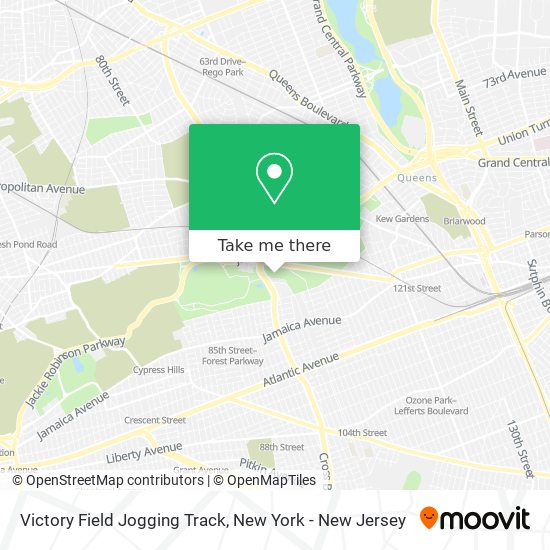 Victory Field Jogging Track map