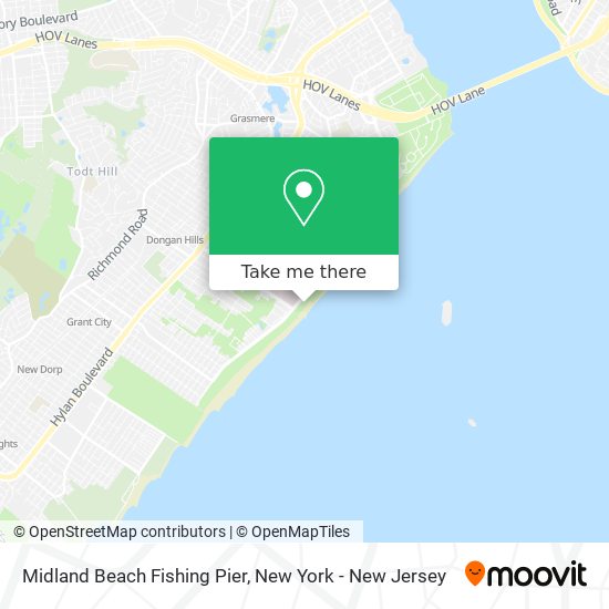 Midland Beach Fishing Pier map