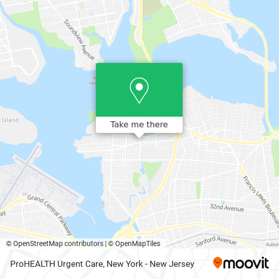 ProHEALTH Urgent Care map