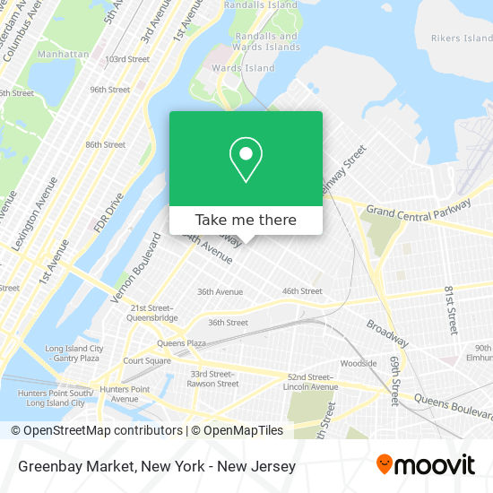 Greenbay Market map