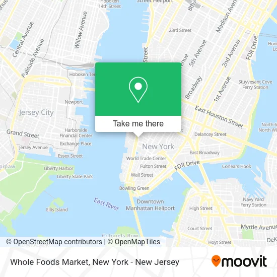 Whole Foods Market map