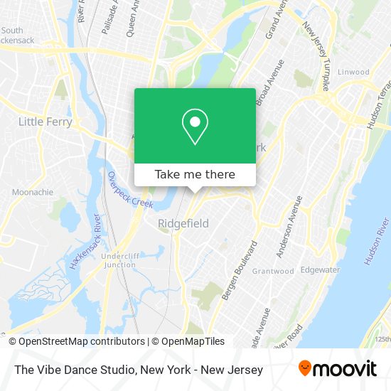 Mapa de The Vibe Dance Studio
