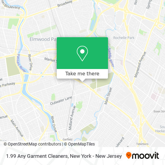 1.99 Any Garment Cleaners map