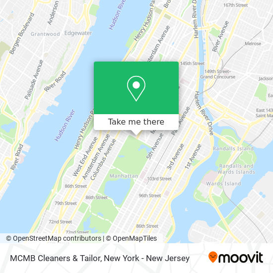 Mapa de MCMB Cleaners & Tailor