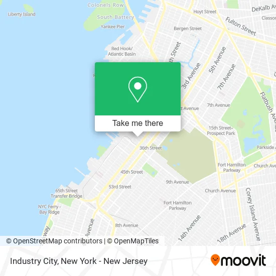 Industry City Brooklyn Map How To Get To Industry City In Brooklyn By Subway Or Bus?