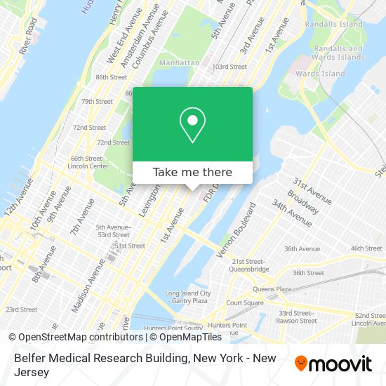 Belfer Medical Research Building map