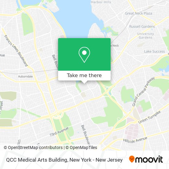 QCC Medical Arts Building map