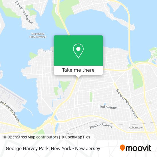 George Harvey Park map