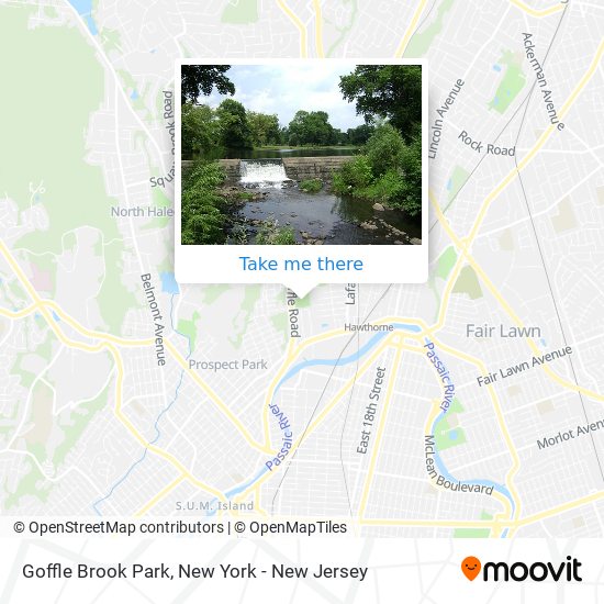 Mapa de Goffle Brook Park