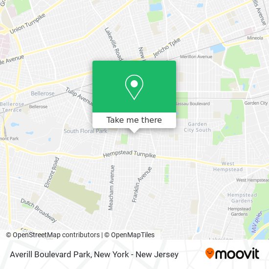 Mapa de Averill Boulevard Park