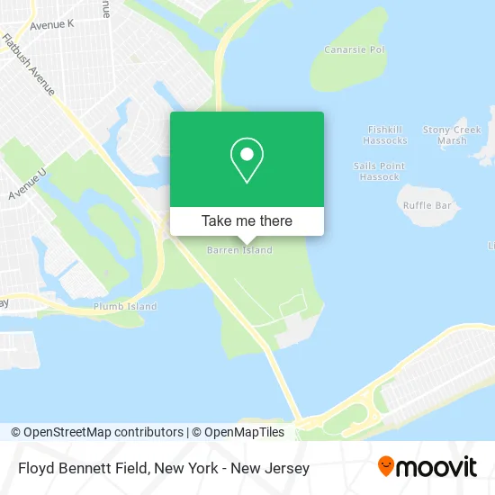 Mapa de Floyd Bennett Field