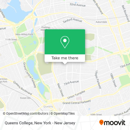 Mapa de Queens College
