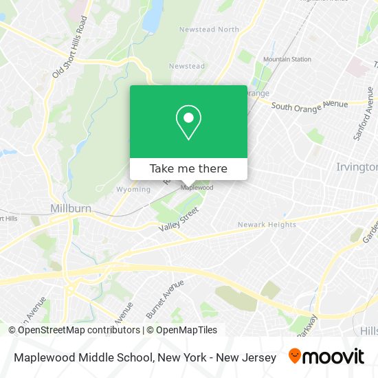 Mapa de Maplewood Middle School