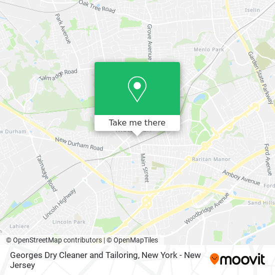 Georges Dry Cleaner and Tailoring map