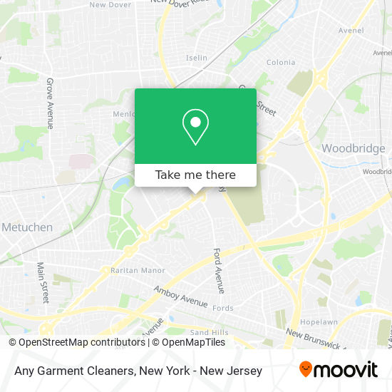 Any Garment Cleaners map