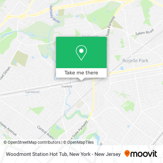 Mapa de Woodmont Station Hot Tub