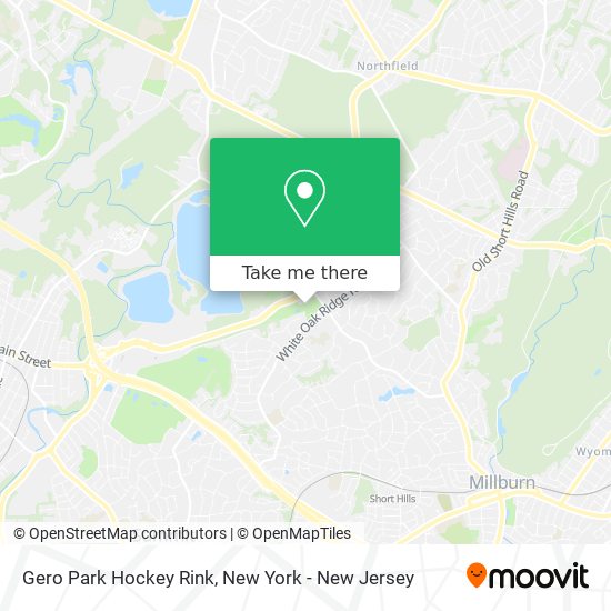 Gero Park Hockey Rink map