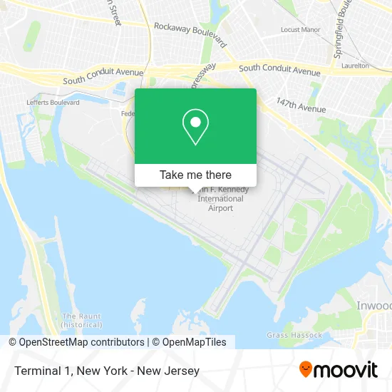 Terminal 1 map