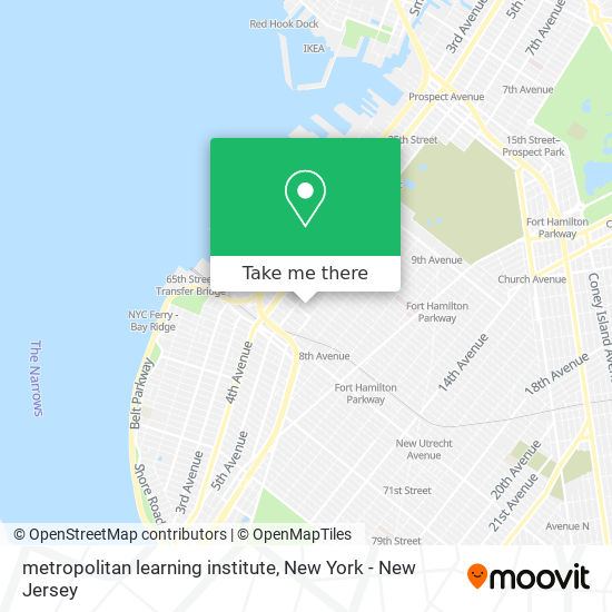 metropolitan learning institute map