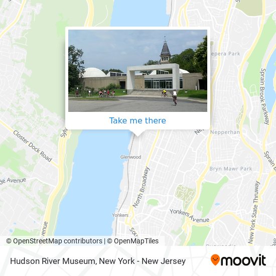 Hudson River Museum map