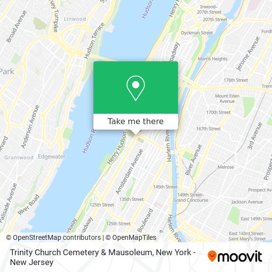Trinity Church Cemetery & Mausoleum map