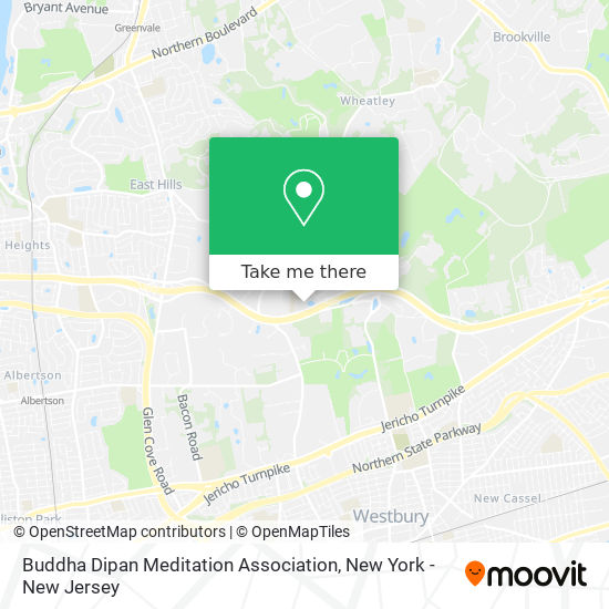 Buddha Dipan Meditation Association map