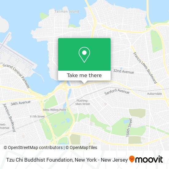 Tzu Chi Buddhist Foundation map