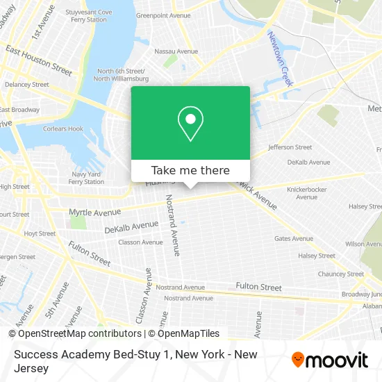 Success Academy Bed-Stuy 1 map