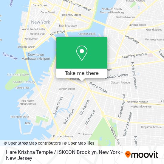 Hare Krishna Temple / ISKCON Brooklyn map