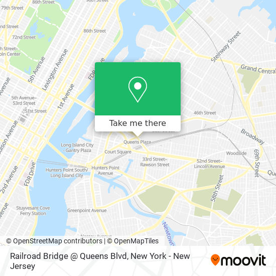 Railroad Bridge @ Queens Blvd map