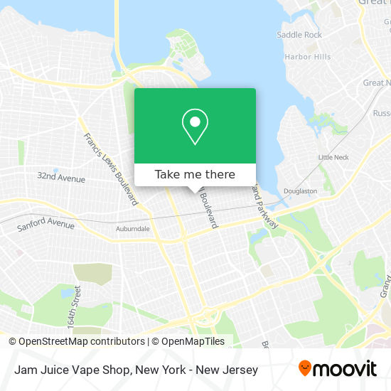 Jam Juice Vape Shop map