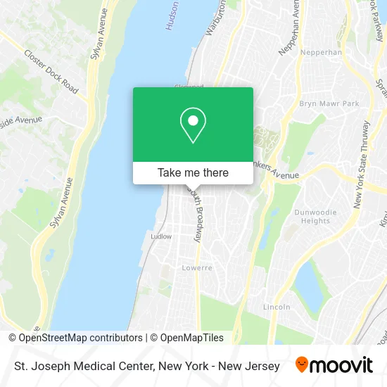 St. Joseph Medical Center map