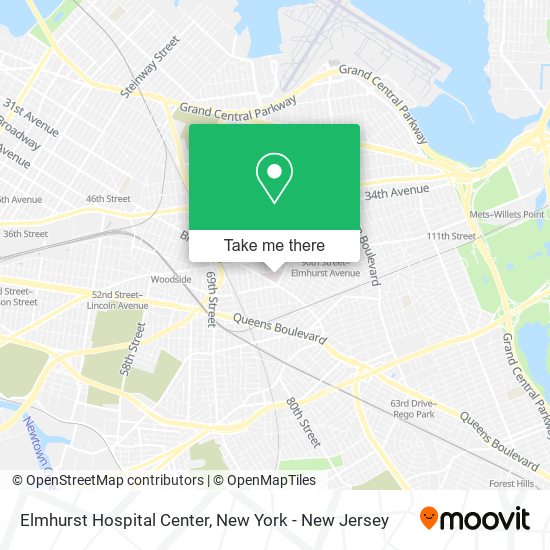 Mapa de Elmhurst Hospital Center