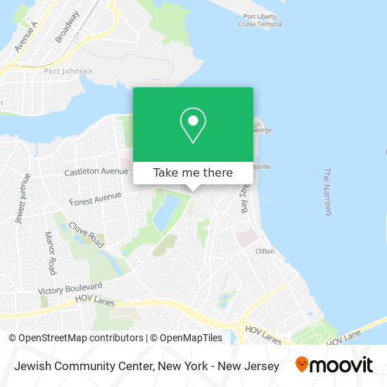 Jewish Community Center map