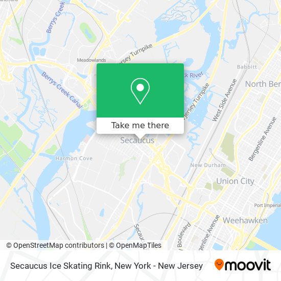 Secaucus Ice Skating Rink map