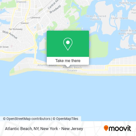 Atlantic Beach, NY map