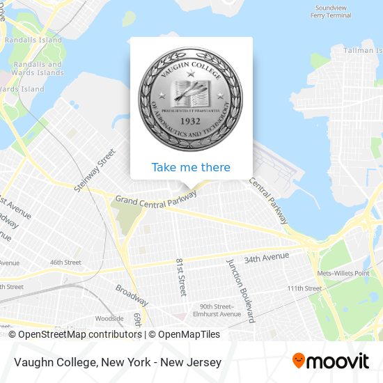 Mapa de Vaughn College