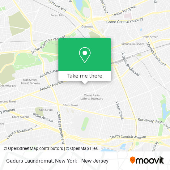 Mapa de Gadurs Laundromat