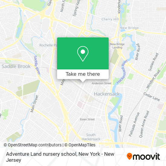 Mapa de Adventure Land nursery school