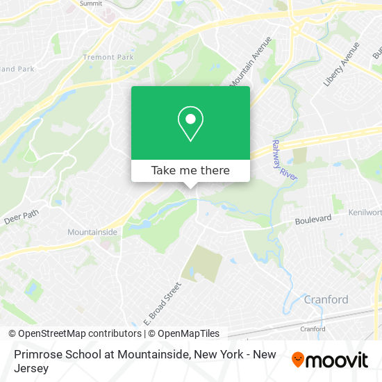 Primrose School at Mountainside map