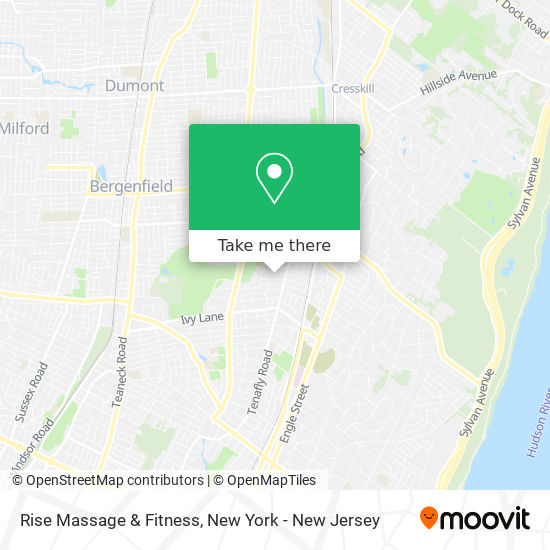 Rise Massage & Fitness map