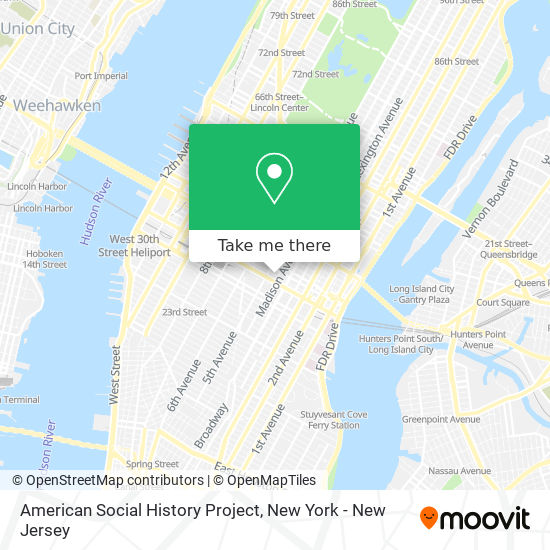 Mapa de American Social History Project