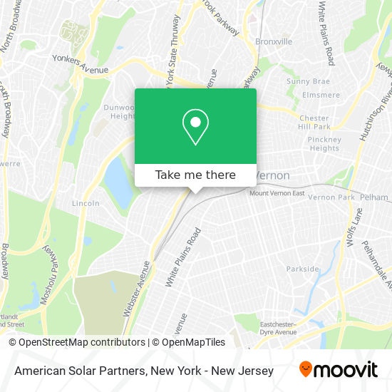 American Solar Partners map