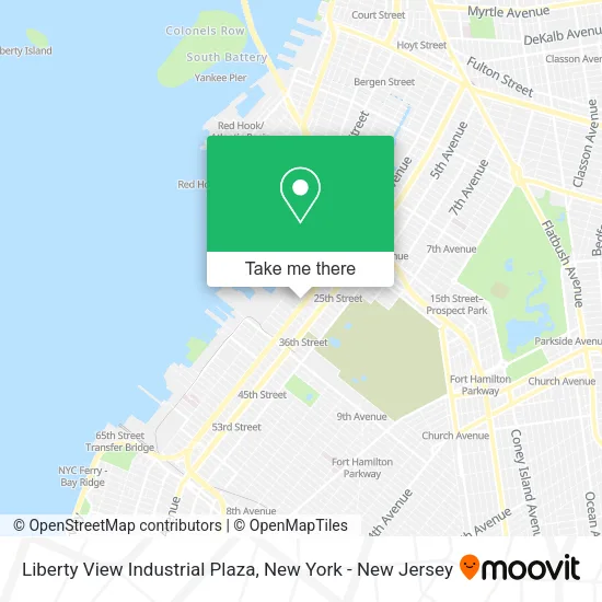 Liberty View Industrial Plaza map